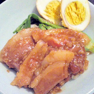 醤油麹で極上の甘み★スパイス香る豚の角煮丼